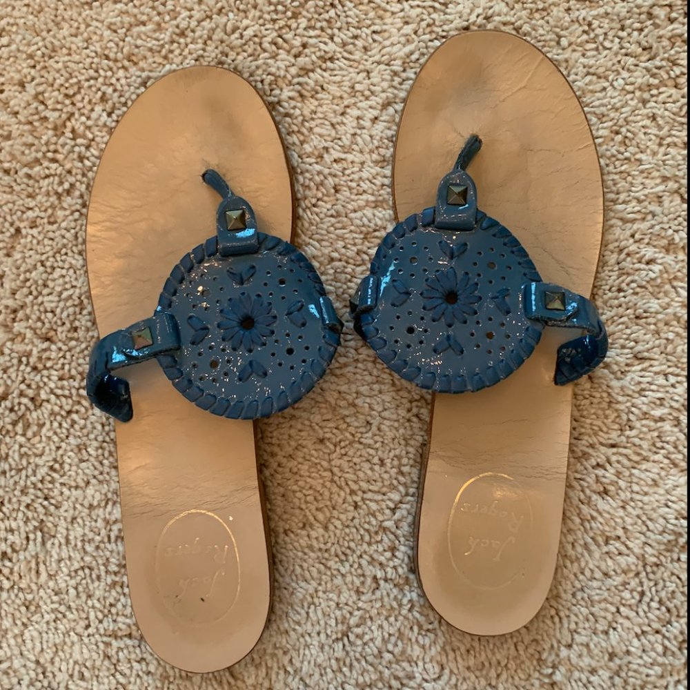Jack Rodgers Georgia Leather Sandal | 7